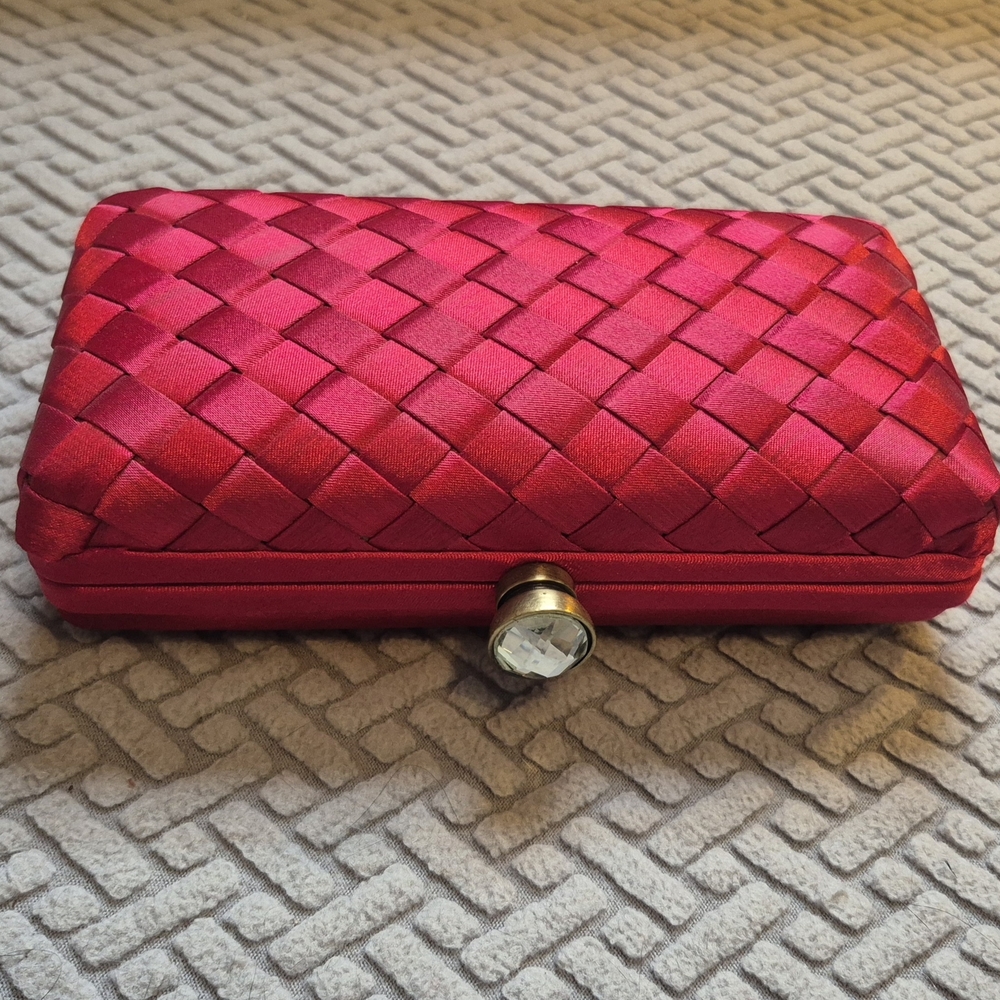 Elegant Red Clutch